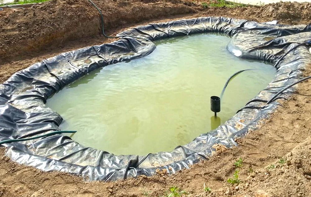 Строительство искусственного водоема на дачном участке