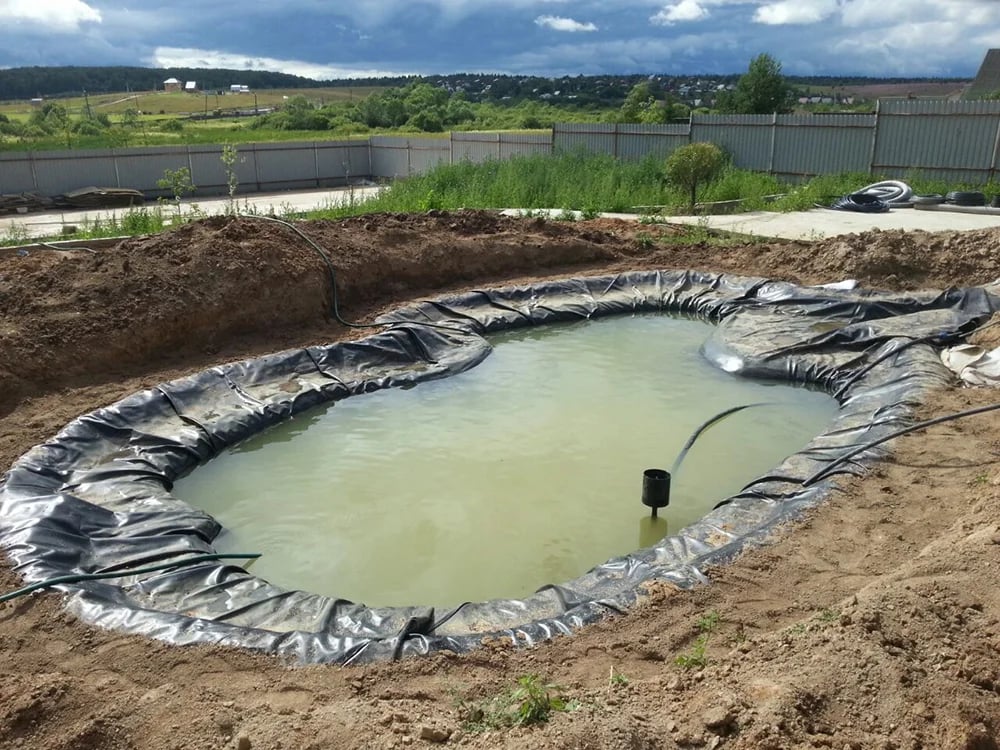 Строительство искусственного водоема на дачном участке